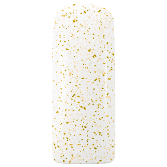 Matte Flakes Top Gel Gold 15 ML